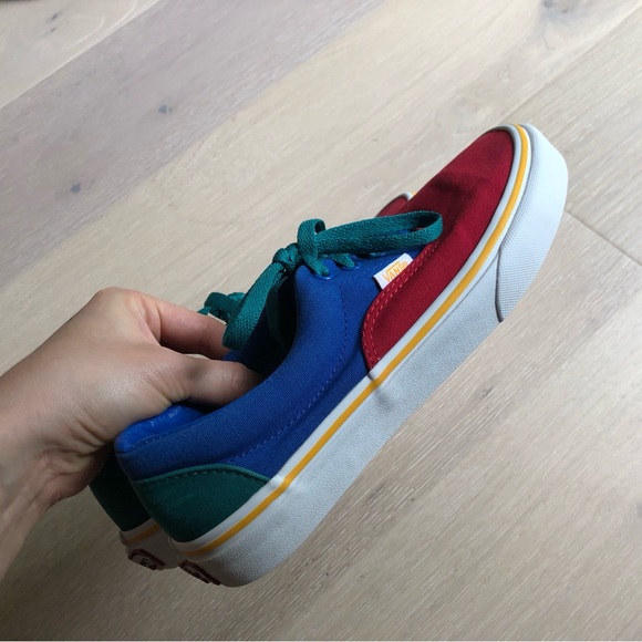 Vans Old Skool Canvas Sneakers Primary Color Block - Kids’ Size 5.5 - Picture 8 of 11